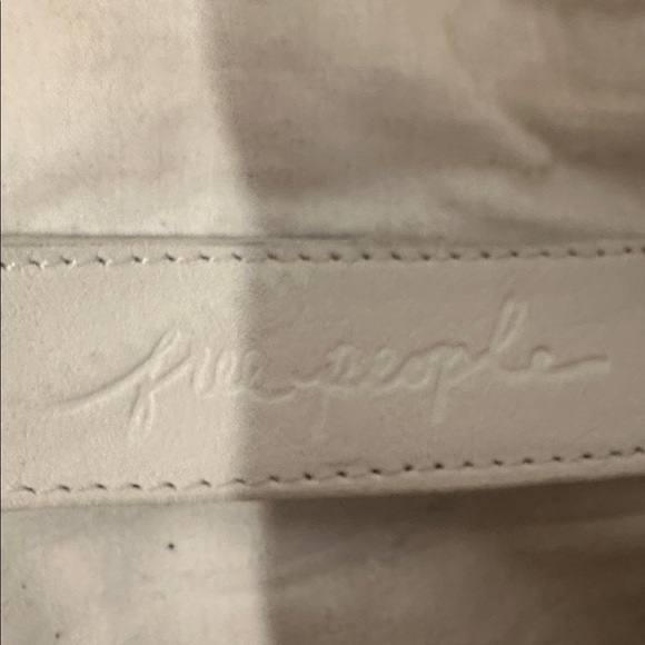 Free People Cream Crossbody Bag with Braided Strap - Picture 2 of 4